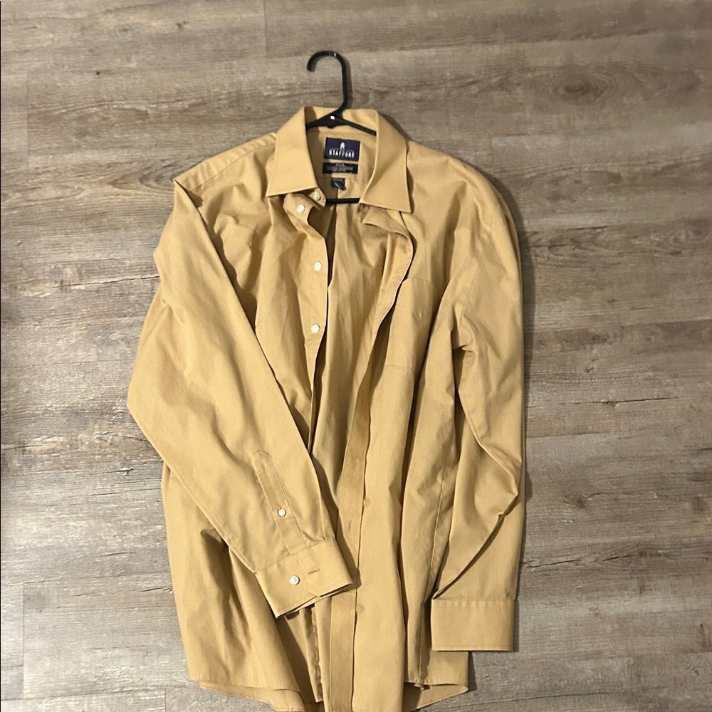 Stanford Tan Long-Sleeve Shirt